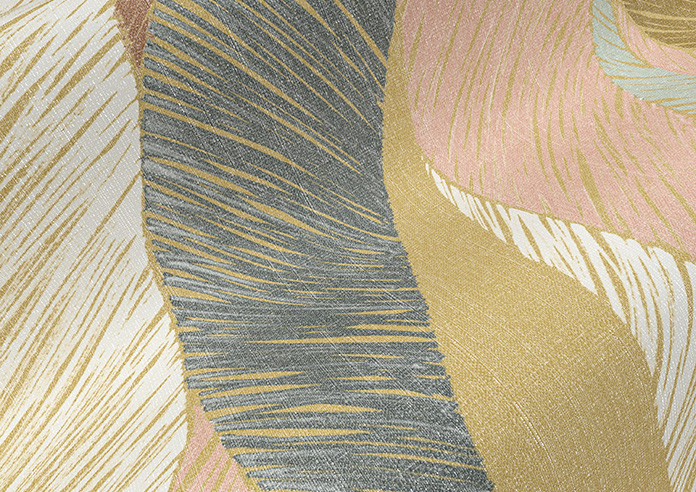 Anthurium, Caramel - Roman Blind - Image 4